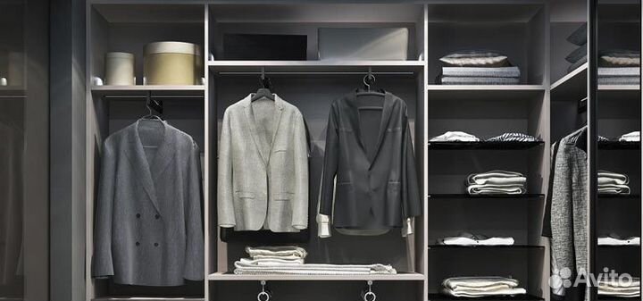 Шкафы и гардеробные на заказ