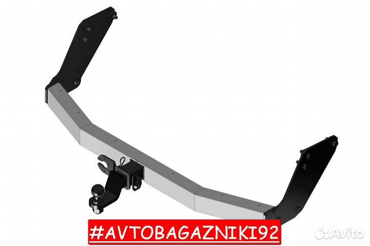 Фаркоп (тсу) под квадрат для great wall