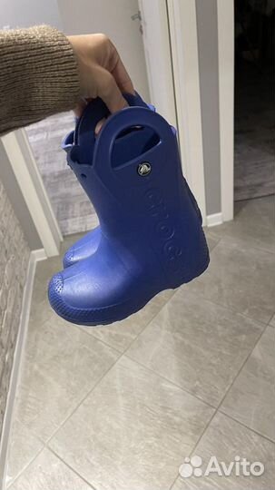 Резиновые сапоги crocs