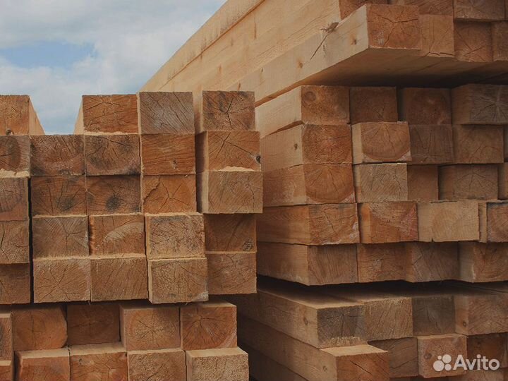 Каркасы из лиственничного бруса