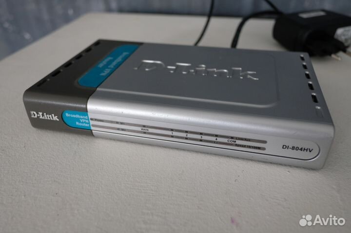 Маршрутизатор adsl (роутер VPN) D-Link DI-804HV