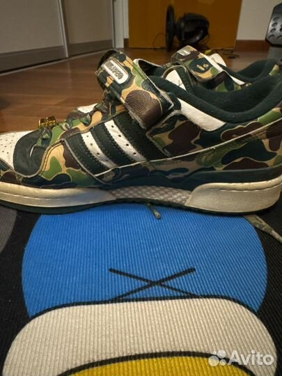 Adidas forum low X Bape