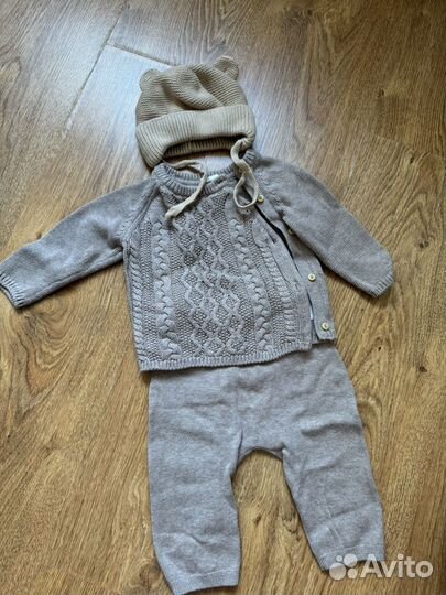 Костюм hm вязаный 62