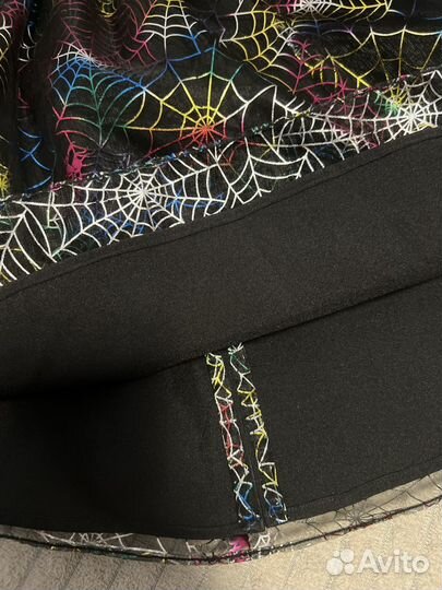 Платье с паутинками 104