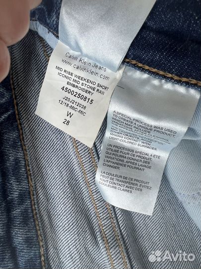 Calvin klein шорты женские