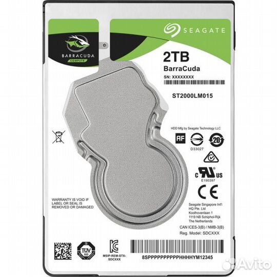 Жесткий диск SeaGate BarraCuda 2.5