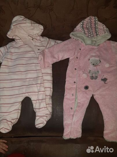 Детские тёплые комбинезоны