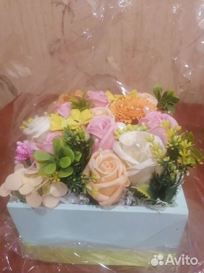 Букет из мыла