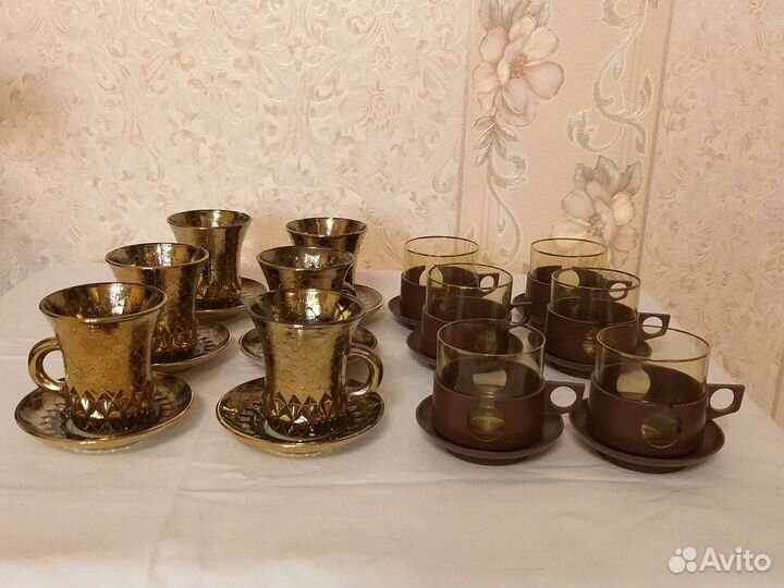 Сервиз кофейный ссср, сахарница, конфетницы