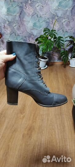 Сапоги женские 40 размер кожаные