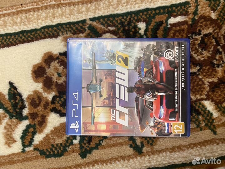 Диск на ps4 the crew2