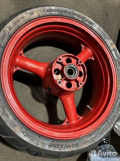 Колесо заднее Kawasaki zx6r 636 2003/2004