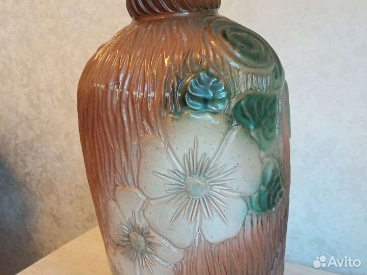 Ваза для цветов керамическая напольная большая