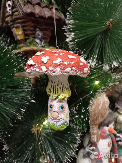 Грибы на елочку