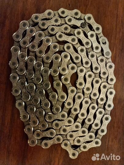 Цепь для велосипеда KMC X12 Silver 126 звеньев