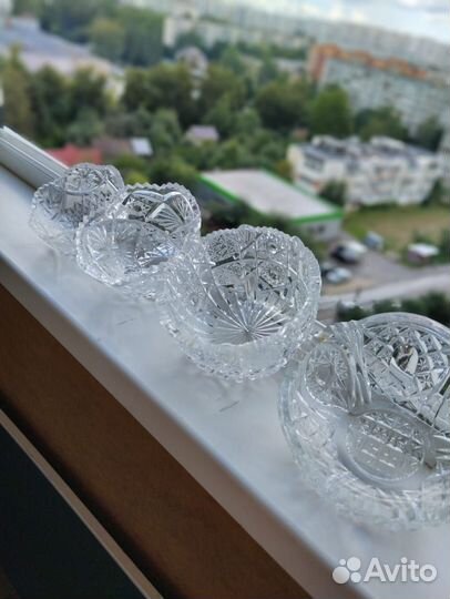 Ваза хрусталь СССР на выбор