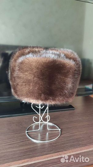 Норковая шапка мужская