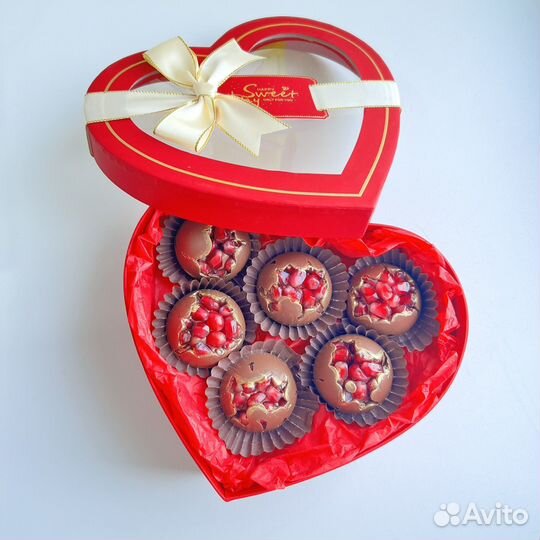 Гранат в бельгийском шоколаде