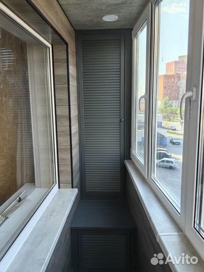 Ремонт балкона под ключ