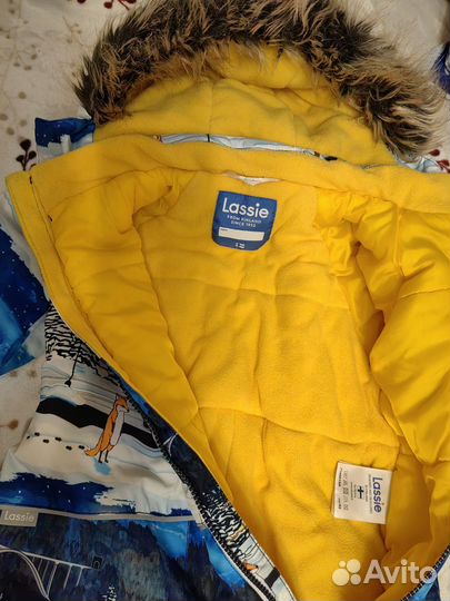 Зимний комбинезон lassie 92 девочку мальчика