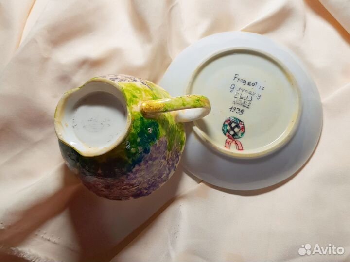 Чайная пара Кенисберг Винтажный фарфор