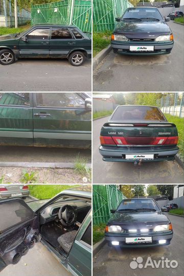 ВАЗ 2115 Samara 1.5 МТ, 2003, 200 000 км