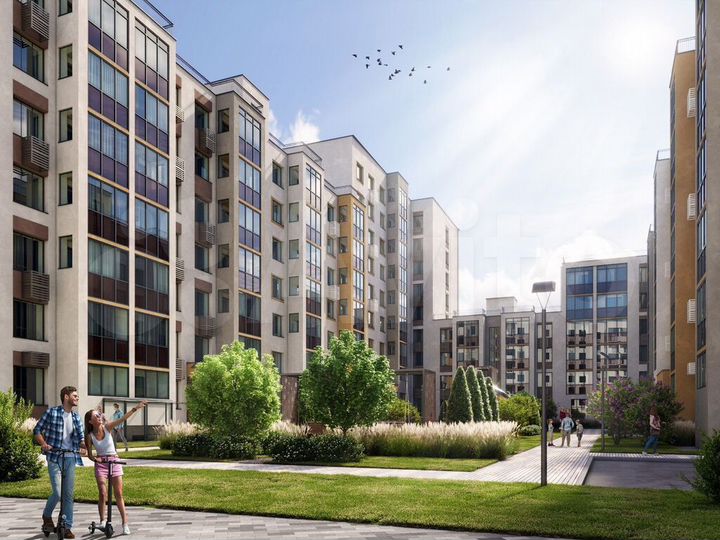 1-к. квартира, 33 м², 6/9 эт.