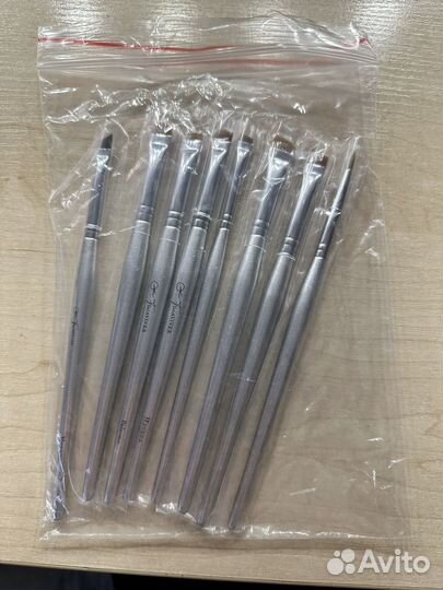 Набор кистей для бровей и ресниц 