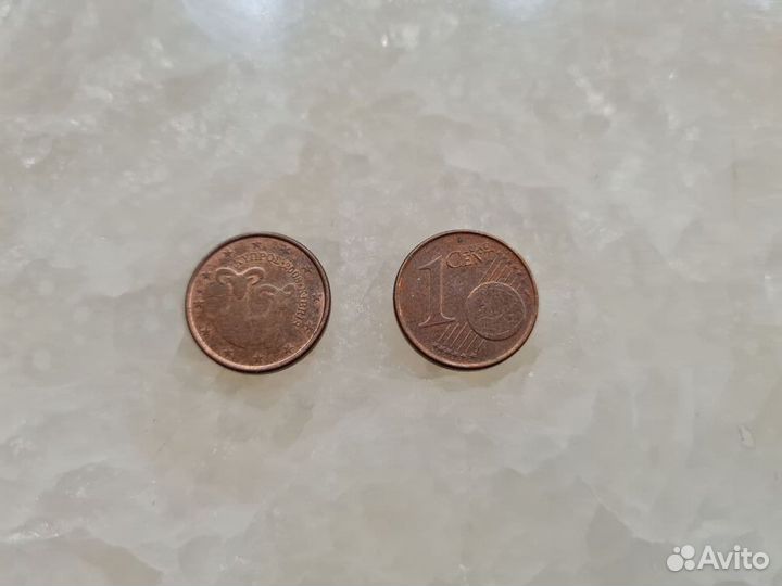 Монеты евро