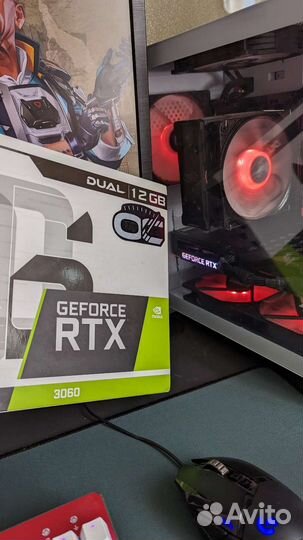 Видеокарта RTX 3060 12gb Palit Dual
