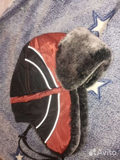 Шапка ушанка детская