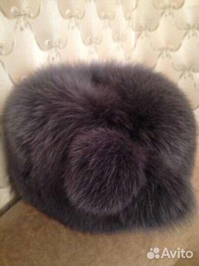 Шапка женская песцовая новая