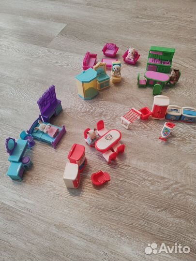 Игрушечная мебель (для маленьких sylvanian)