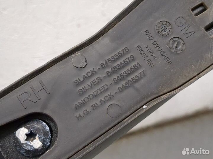 Рейлинг на крышу (одиночка) GMC Terrain 2017, 2020