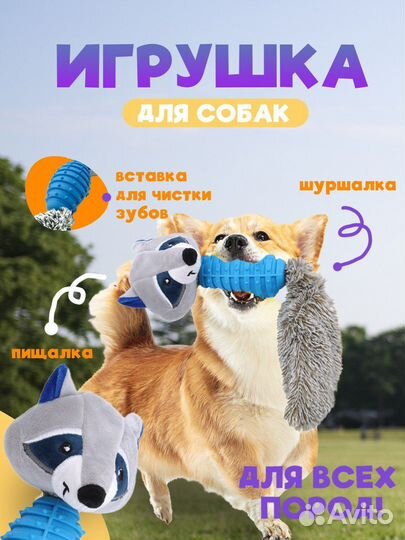 Игрушки для маленьких собак, больших собак