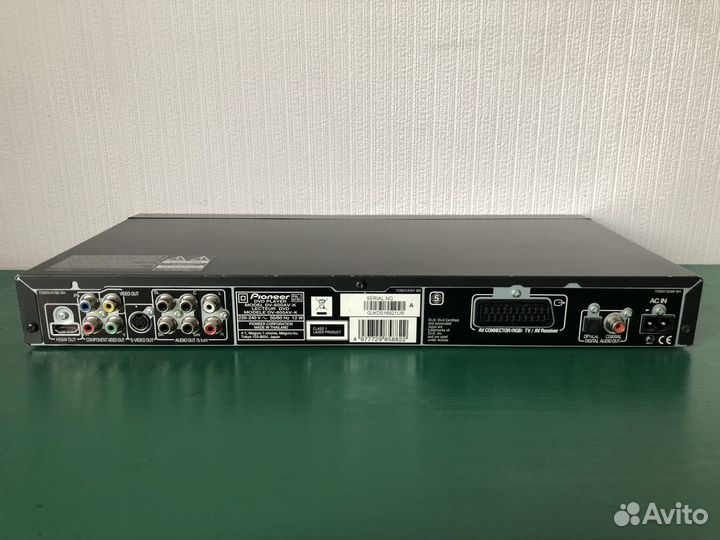 Pioneer DV-600AV-K плейер DVD