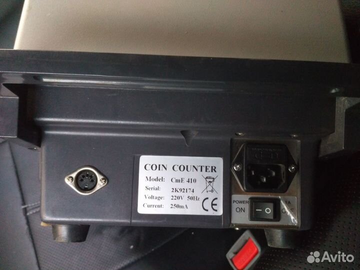 Счётчик монет coin counter CmE 410