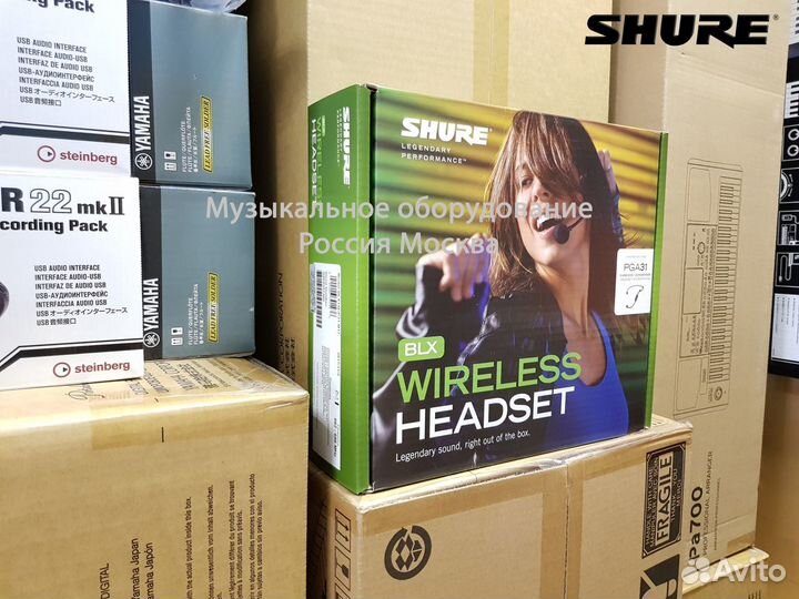 Головная радиосистема Shure BLX14E/P31-M17