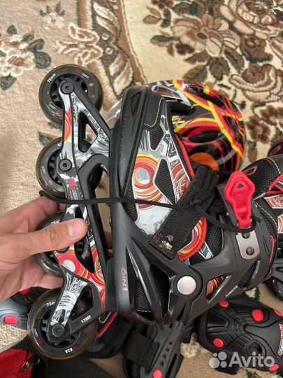 Роликовые коньки reaction 31-36