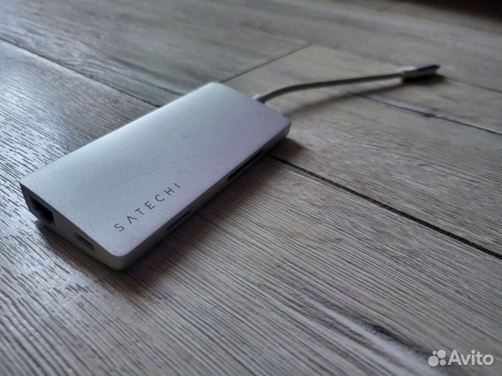 USB-Хаб Satechi Type-C (4K+Ethernet V2) ST-tcma2S