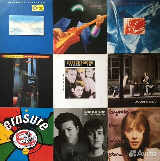 D.Straits/Depeche/TearsFor/Erasure/Yazoo/S.Vega