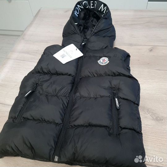 Жилет Moncler 110-146 новый черный