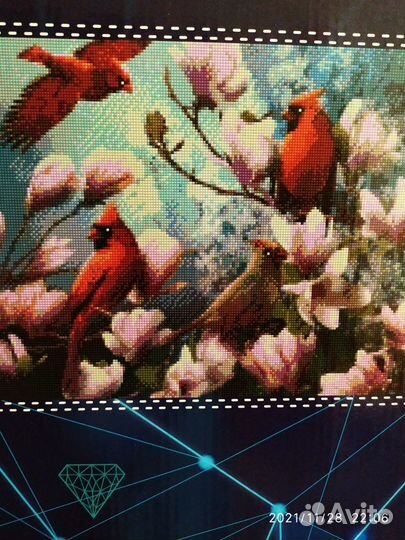 Алмазная мозаика 40 50