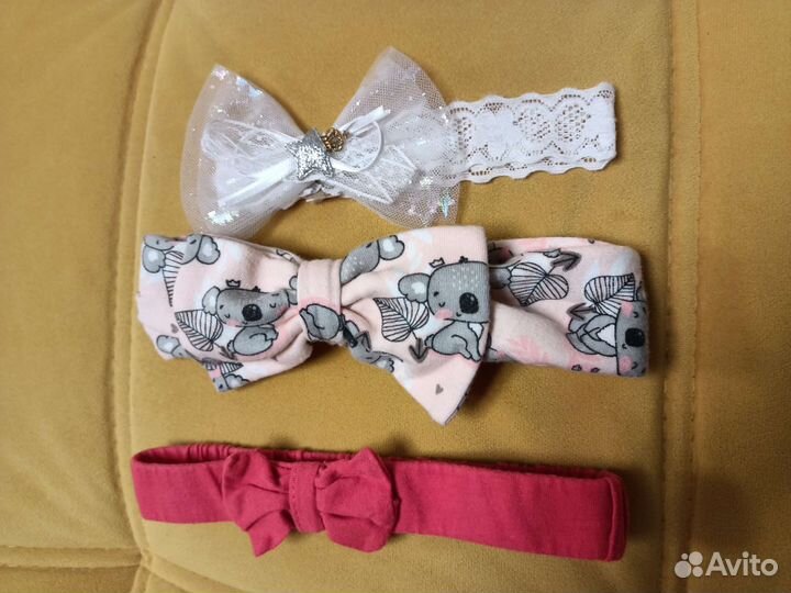 Повязка на голову для малышки