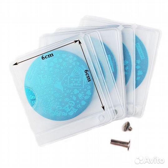 Чехол для хранения пластин для стемпинга