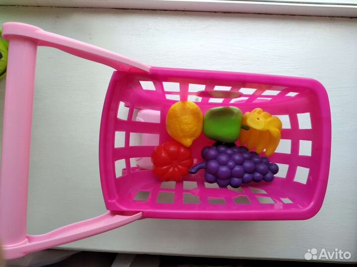 Тележка детская с продуктами