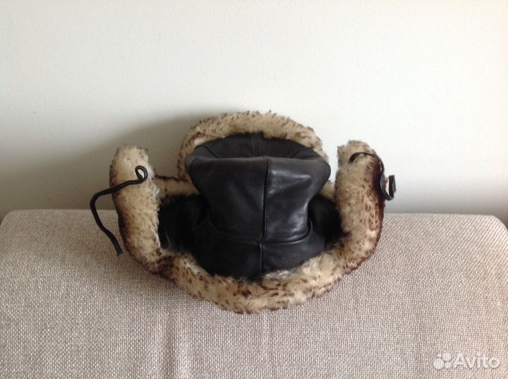 Шапка ушанка мужская