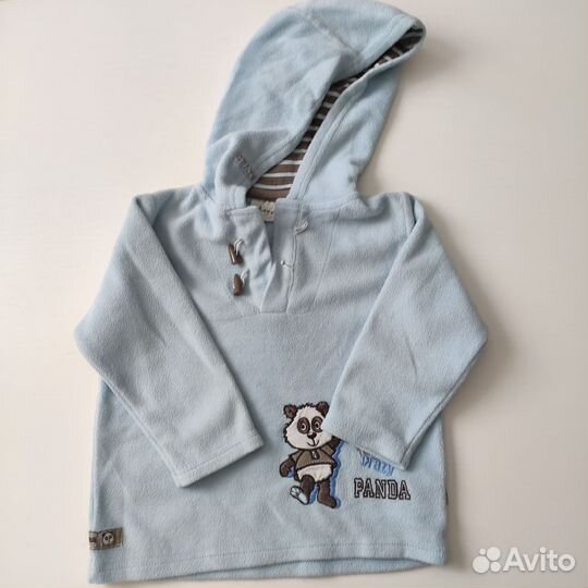 Флисовая кофта + штаны + шапочки + перчатки