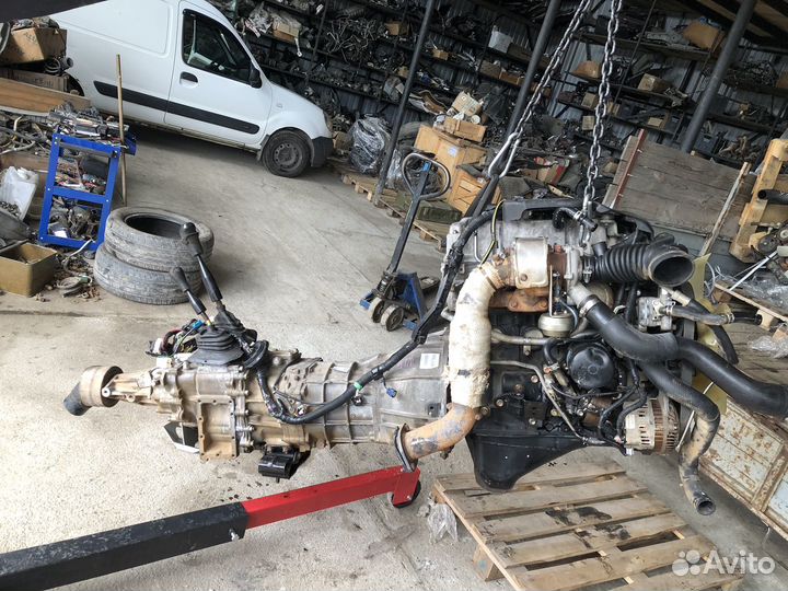 Двигатель в сборе 4d56u l200 паджеро спорт