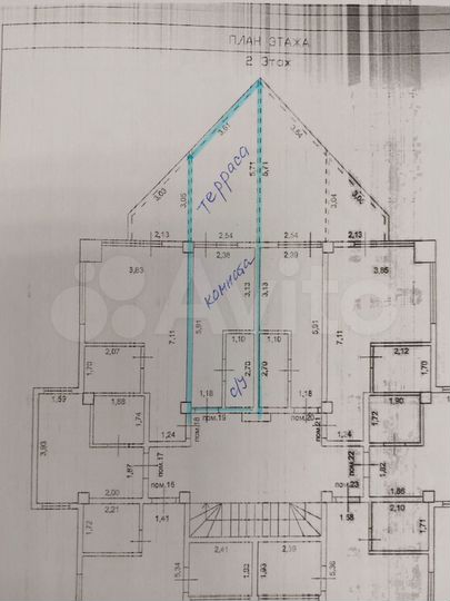 Квартира-студия, 25 м², 2/3 эт.